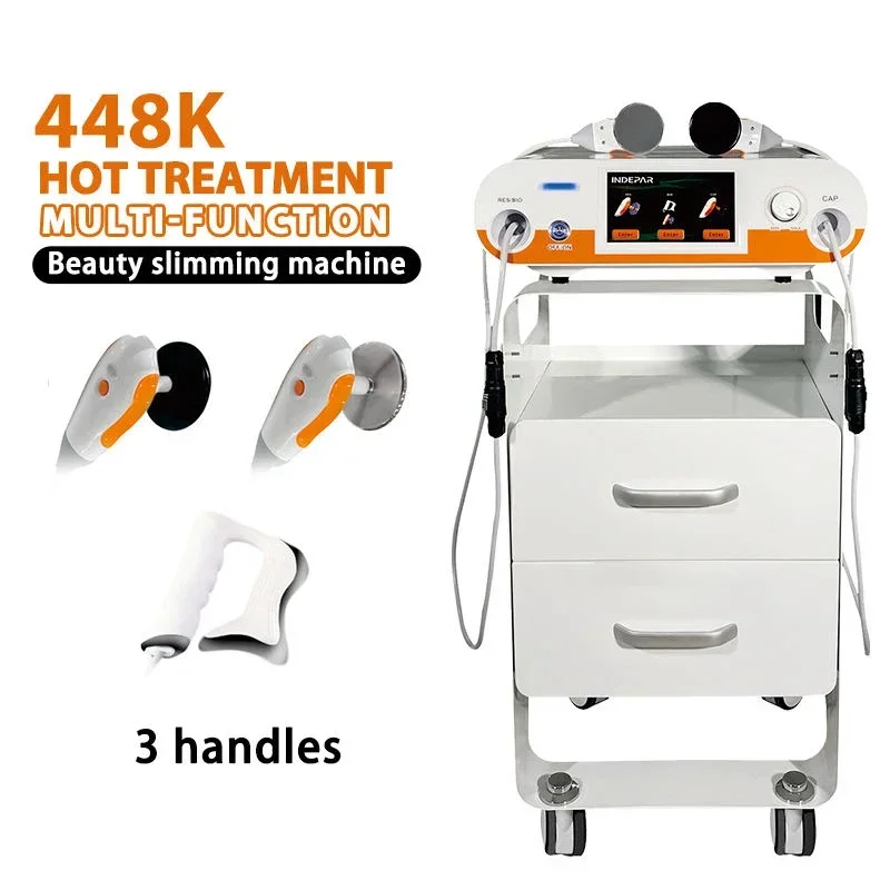 

Multifunctional Heat Therapy 448k Pain Relief Radial Shockwave Therapy Device Smart Tecar Skin Deep Health Care RET CET Machine
