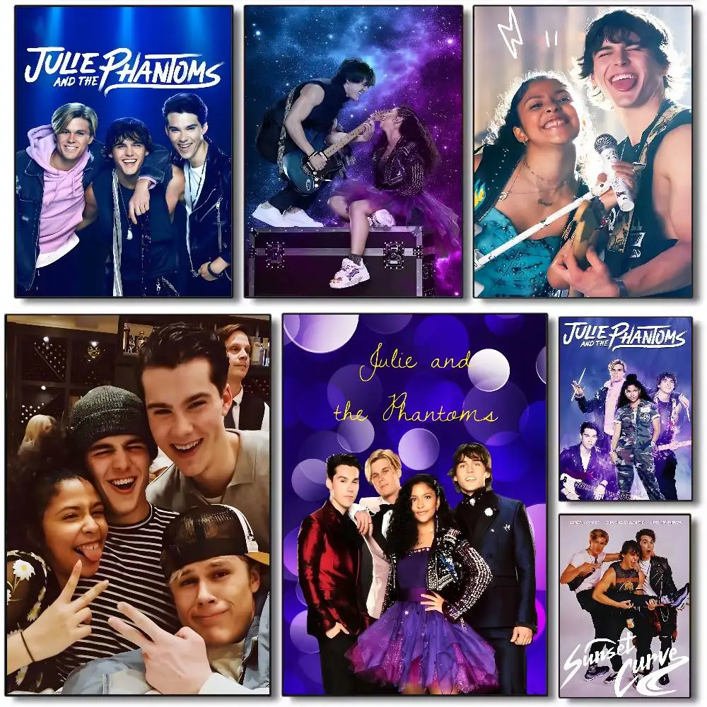 ملصق فني جيد للفيلم J-Julee and the Phantoms قماش عالي الدقة ورق طباعة جمالي متقدم جدار الفن لغرفة المعيشة ديكور المنزل #1