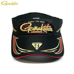 Classic Gamakatsu Summer Fishing Caps with BOA Button Visor Cap Fishing Hat Outdoor Sports Anti-UV Sun Visor Breathable Sunshade