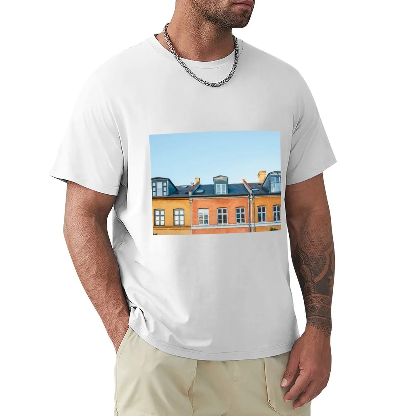 Windows of Copenhagen 2 T-Shirt customs design your own anime clothes summer top sports fans mens white t shirts