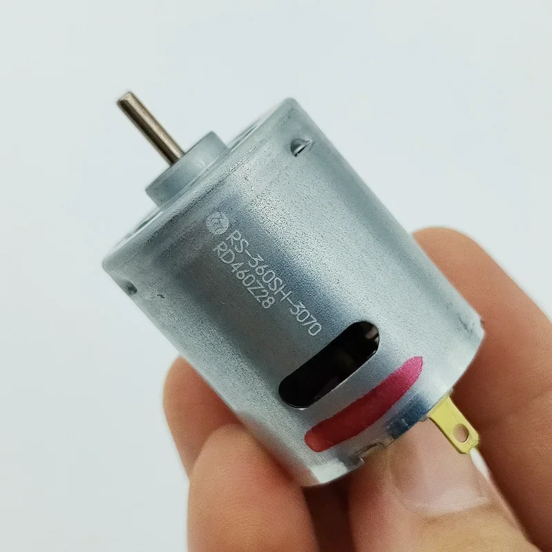 MABUCHI RS-360SH-3070 Mini 28mm Electric Motor DC 5V 6V 7.2V 9.6V 20800RPM High Speed Carbom Brush Motor Household Appliances