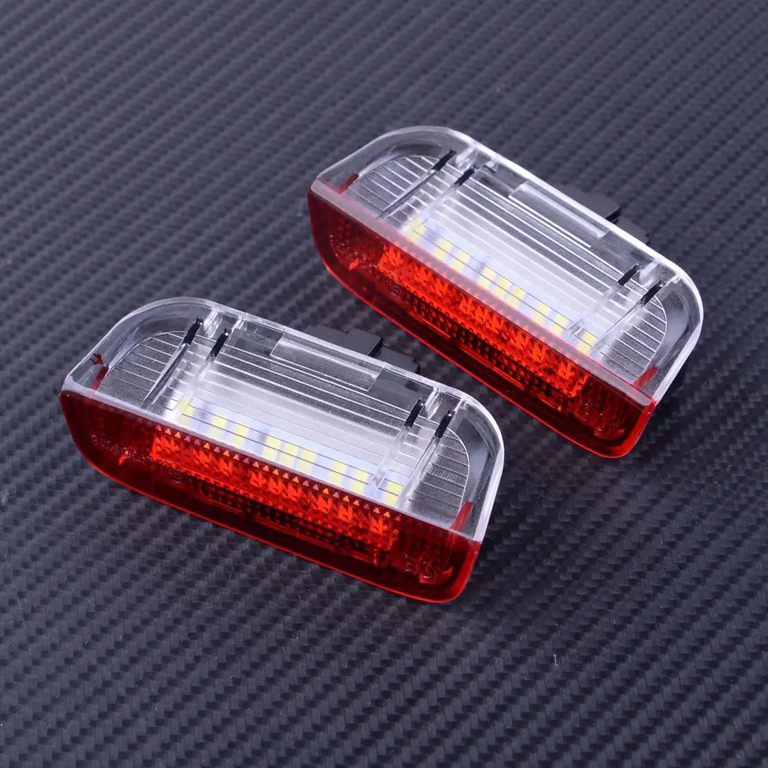 

2 шт. светодиодная лампа приветствия ступеней двери, подходит для VW Tiguan Passat B6 B7 Golf CC Sharan Scirocco Eos Skoda Superb