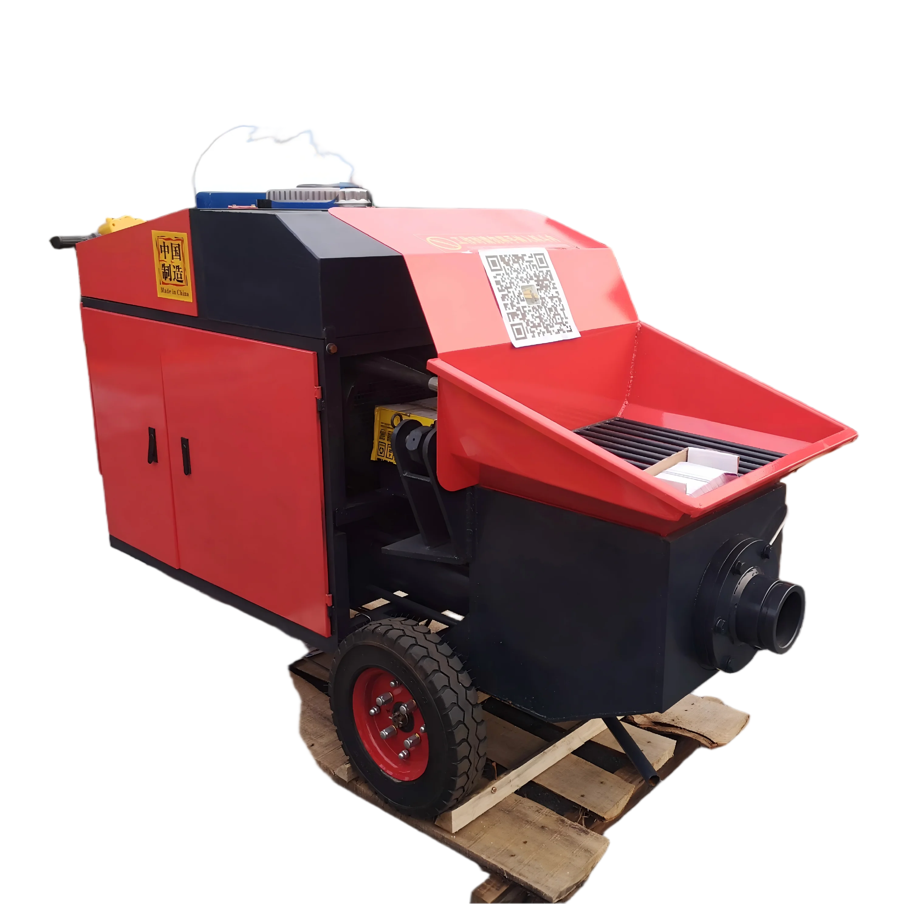 High Efficiency Concrete Mixer Pump Machine - Mobile Diesel Concrete Pump And Mini Electric Concrete Pump For Continuous Work