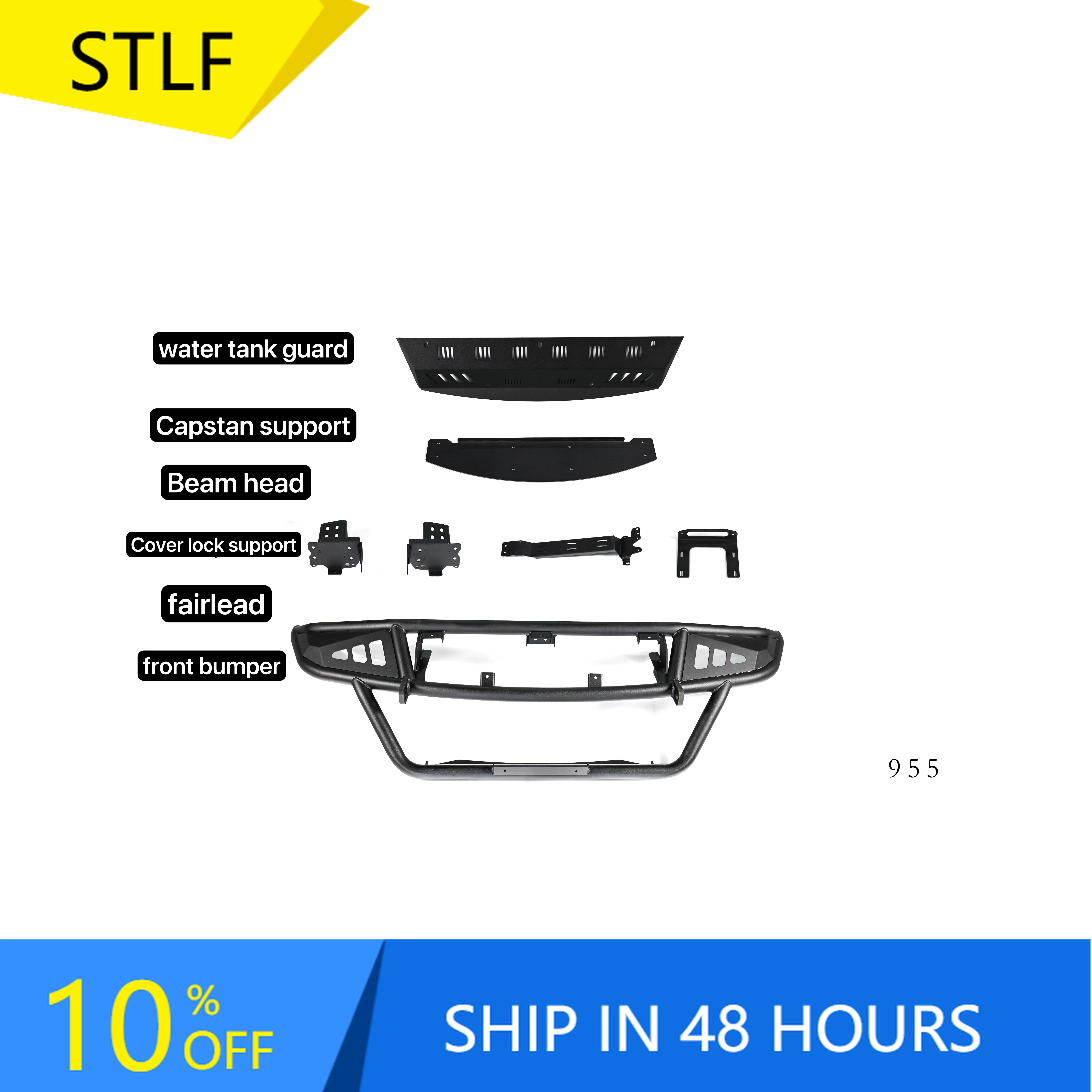 

Deren High QualityVipera High Quality Offroad Accessories Front/Rear Bumper Carbon Steel Cayenne 955