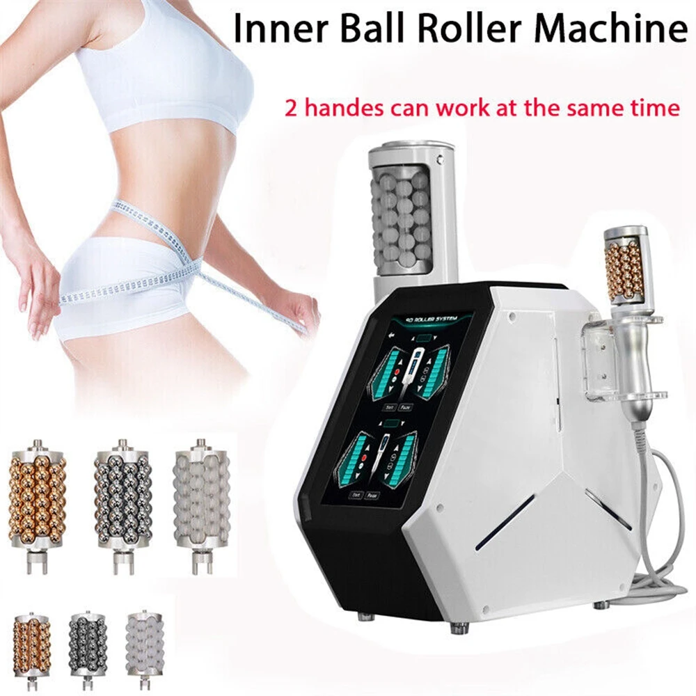 

2023 New Professional 360 Degree Rolling Cellulite Massage 9D Vacuum Inner Ball Roller Massage Machine For Lymphatic Drainage
