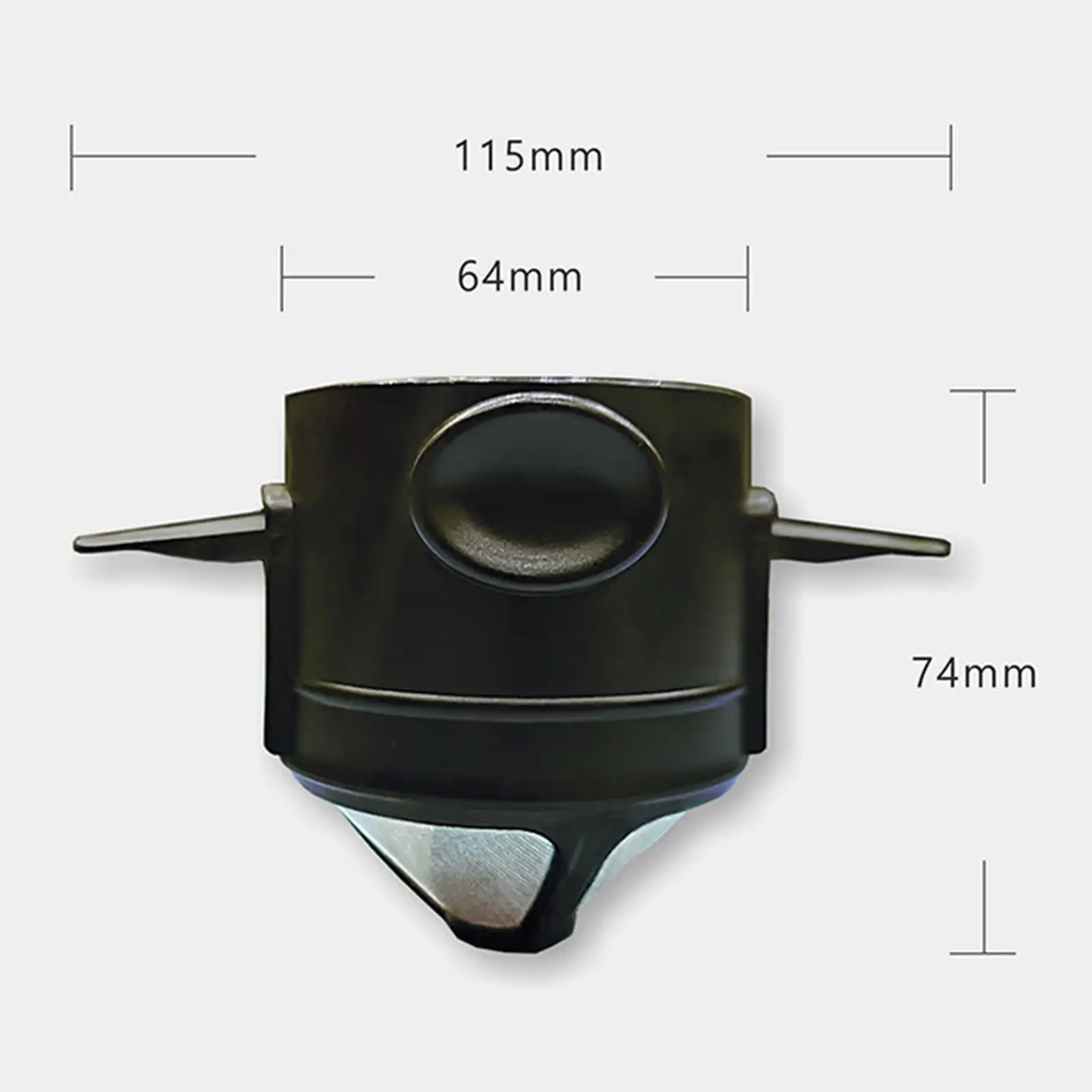 Wiederverwendbares Kaffeesieb mit Löffeln, Filter-Kaffeetropfer für Reisen, Camping im Innenbereich