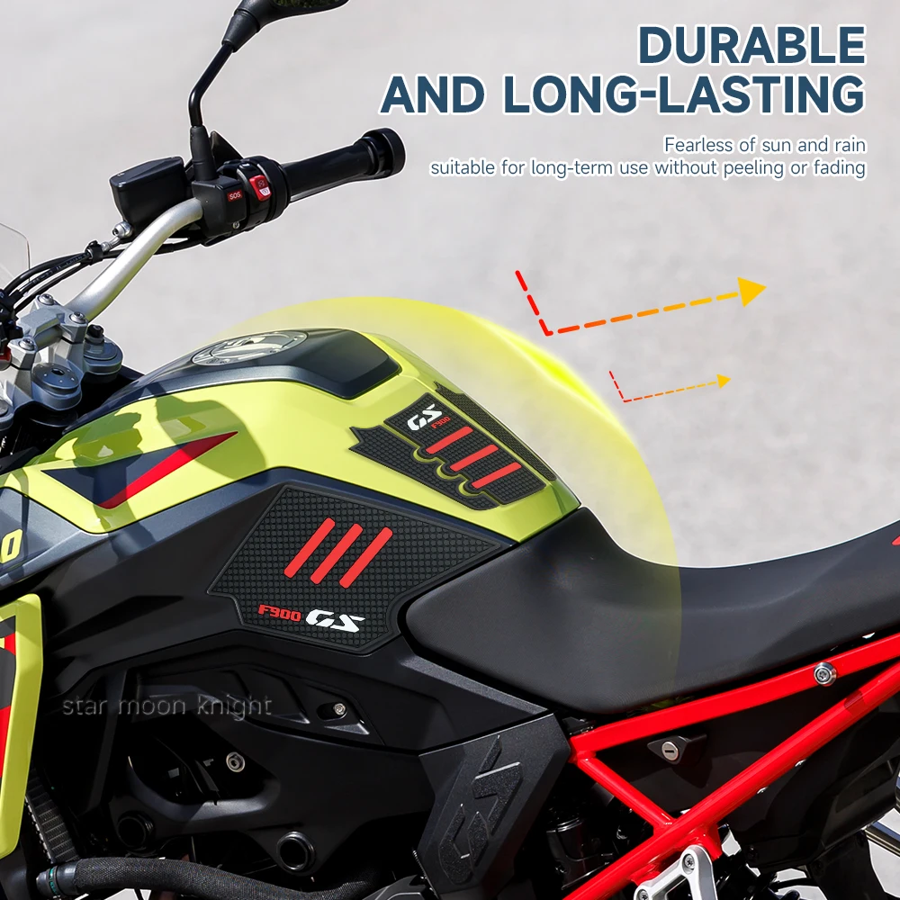 Motorcycle Fuel Tank Traction Pads Anti-slip Stickers Fuel Tank Knee Pads Protection Pads For BMW F900GS F 900 GS F900 GS 2024