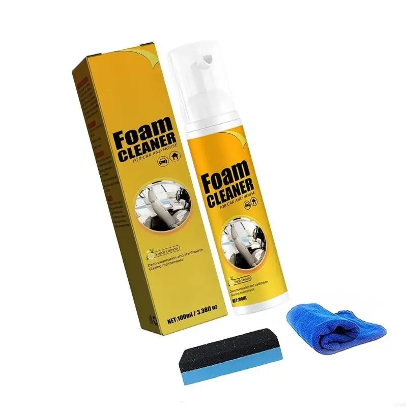 6XDF Detailing For Stain Removal On Plastic And Fabric Multipurpose Foam Cleaner
