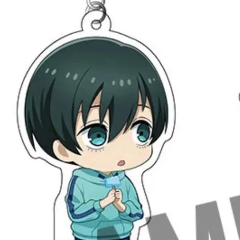 Blue Lock Anime Figuren Stand Modell Platte Isagi Yoichi Bachira Meguru Platte Schreibtisch Dekor Stehende Sammlung Ornament Freunde Geschenk
