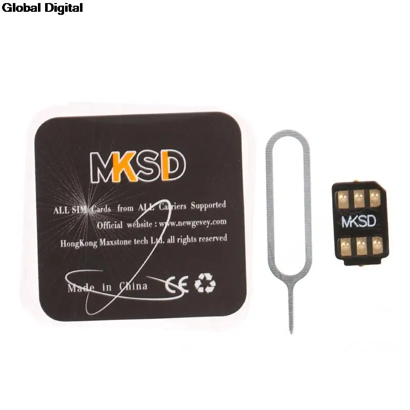 Лидер продаж, 1 шт., наклейка для карт MKSD, 3 м, клей для всех носителей, 4G режим ICCID для iPhone 6 6S 7 8 11 X XR XS Max Plus SE для 6S-11PM