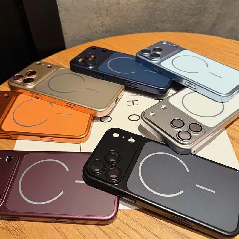 Neue Luxus-Hartschalen-Schutzhülle mit Kameraschutz für iPhone 18 Pro Max 13 14 15 16 17 Pro unterstützt kabelloses Laden – Detail 9