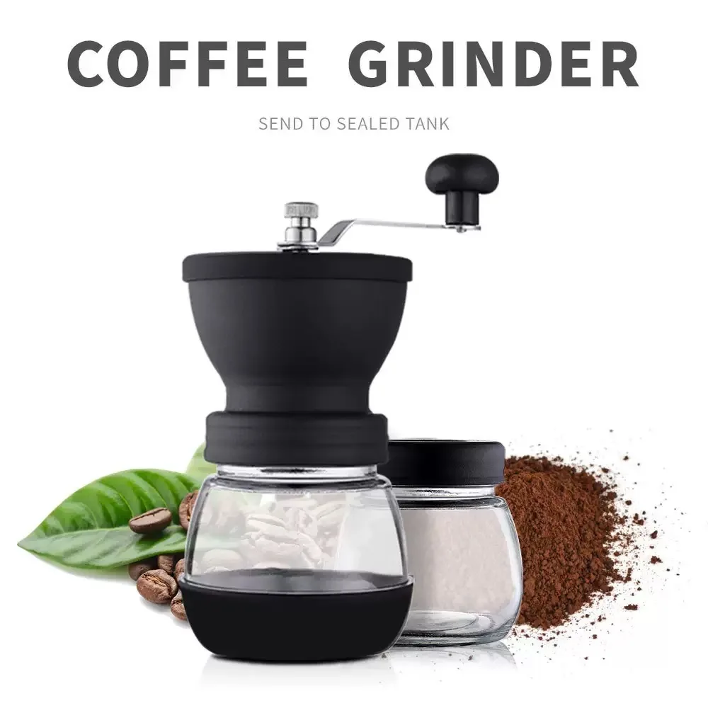 

Coffee Bean Grinder, Hand-Cranked Coffee Bean Grinder, Coffee Bean Grinder, Home Use Grinder