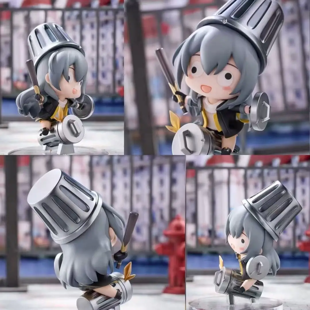 

Mihoyo Honkai Star Rail Trailblazer Stelle Q версия фигурка Trash Can Knight игровая модель подарок настольный автомобиль декор детская игрушка на день рождения