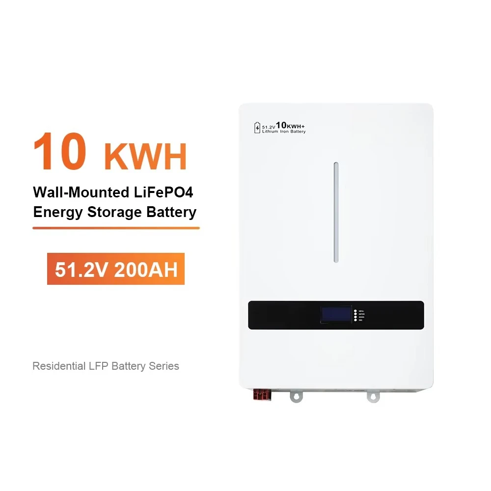 A-Grade Solar Energy Storage 51.2v 200ah Lithium Battery Deep Cycle Lifepo4 for Home Solar System