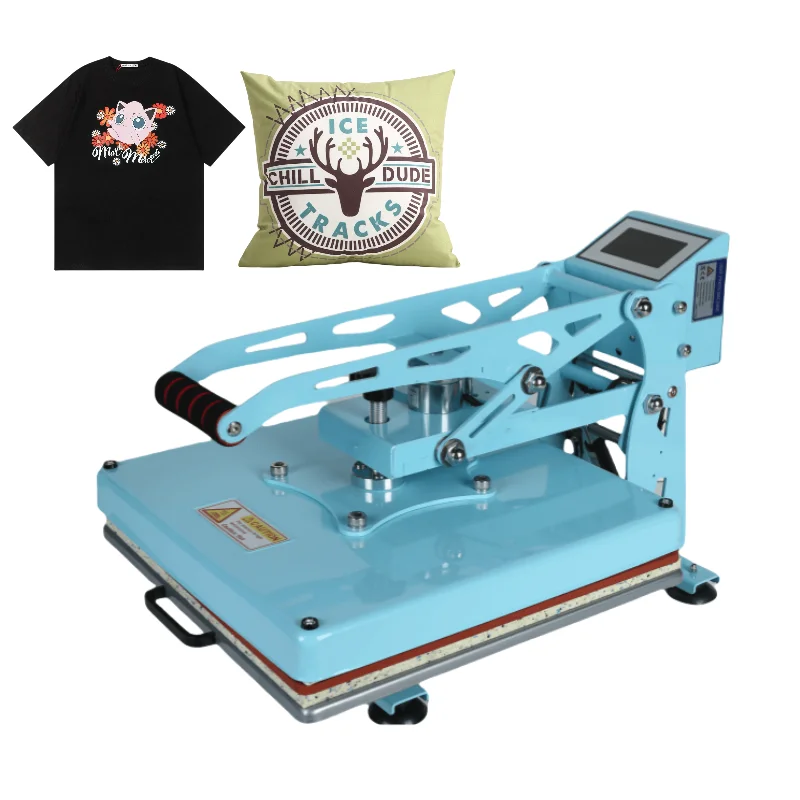 38x38cm Semi-Automatic Electric Heat Press Machine | High Quality DIY Garment Printing & Transfer Machine 110V/220V