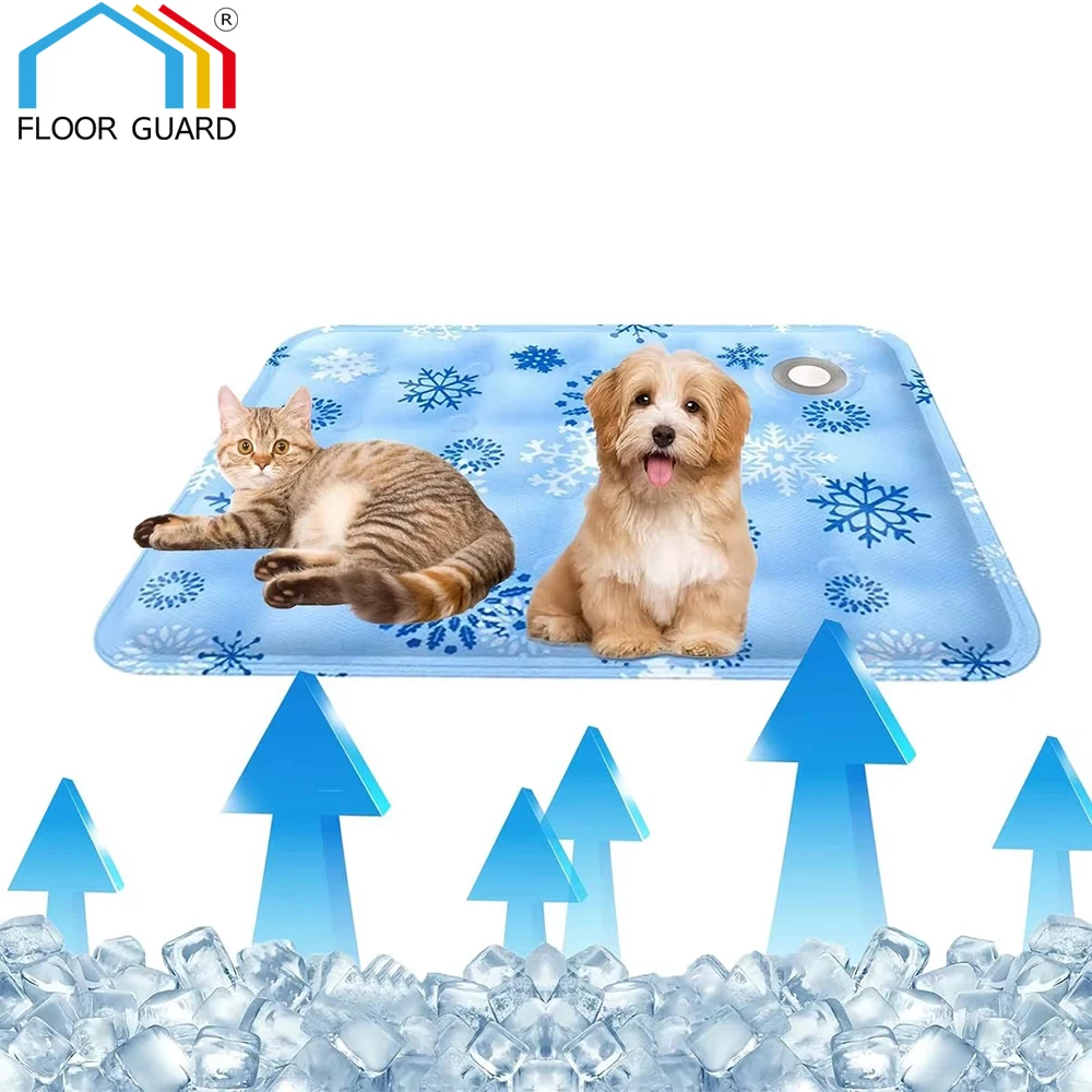 

Pet Cooling Mat Water-filled Ice Pad Instantly Cools DogPortable Keep Your Pet Cool Summer for Dogs Cats Indoor Outdoor