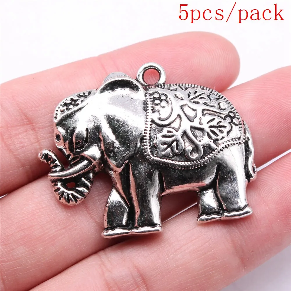 Bulk Charms For Jewelry Making Kit Pendant Diy Jewelry Accessories African Series Elephant Charms