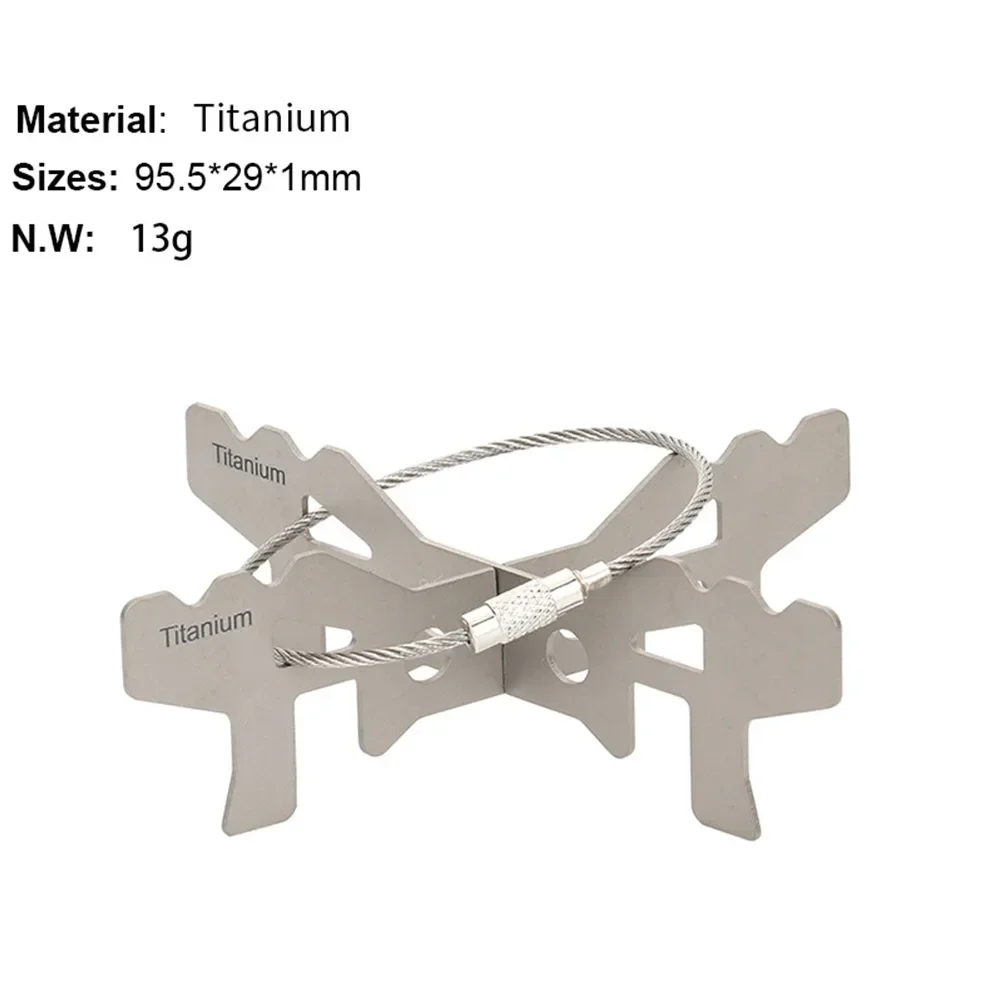 Cross Stand Stove Rack Optimal Height Outdoor Multi-fuel Pot Support Camping Supplies Cooking Bracket High Quality