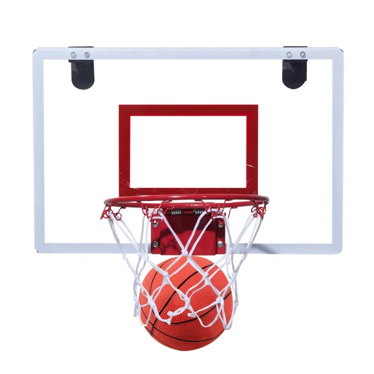 Image 6: Panier de basket portable avec anneau en acier et mécanisme à ressort pour stimuler les ventes