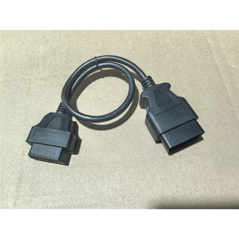 0.5M OBD2 16Pin Extension Cable Car OBD Connect Extend Adapter ELM327 OBD II OBD2 Extension Connector Cord