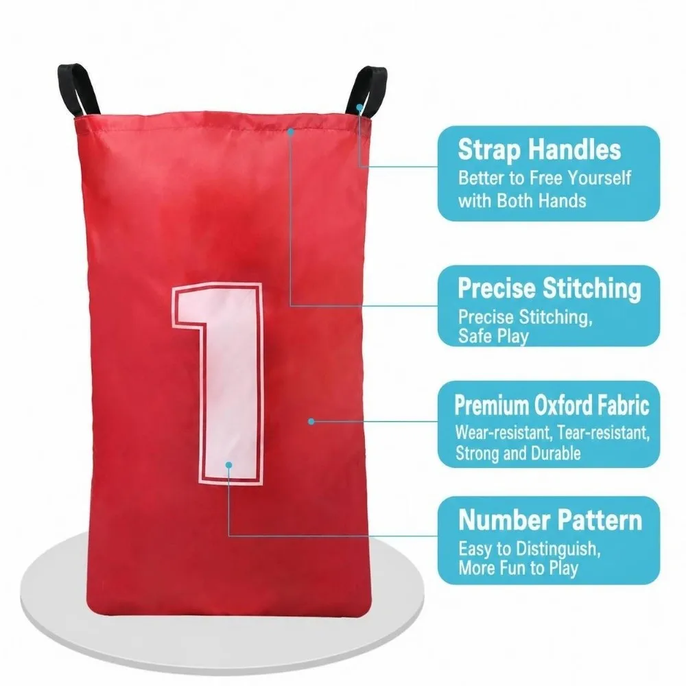 Multicolor Kangaroo Jumping Bag Interactive Design Sense Training Sack Race Bags Lightweight Reusable Outdoor Sports Props