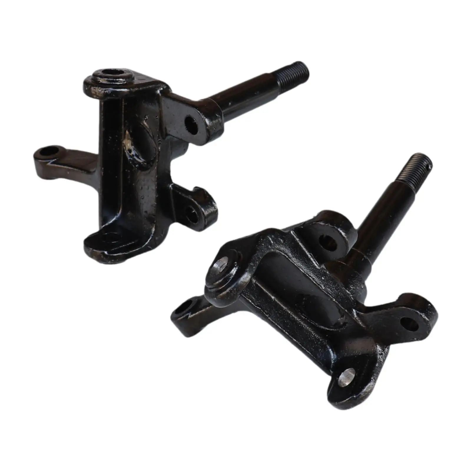 

2x Steering Knuckle Arm Steering Knuckle Spindle Pair Versatile ATV Kart Wheel Hubs Steering Left Right Spindles for ATV