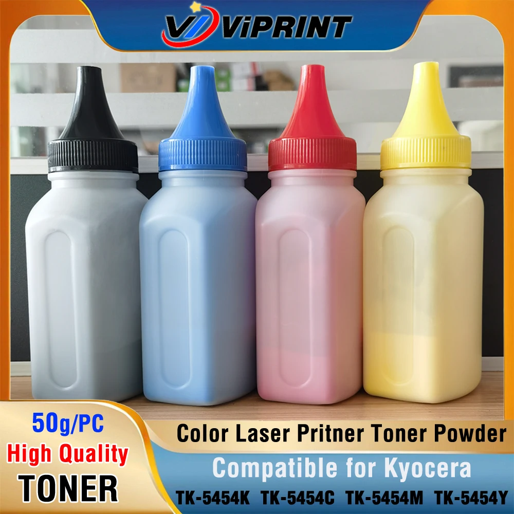 50g/Color TK-5454K TK 5454C  5454M  5454Y Toner Powder For Kyocera ECOSYS PA2600cx PA2600cwx MA2600cfx MA2600cwx MA2600cwfx
