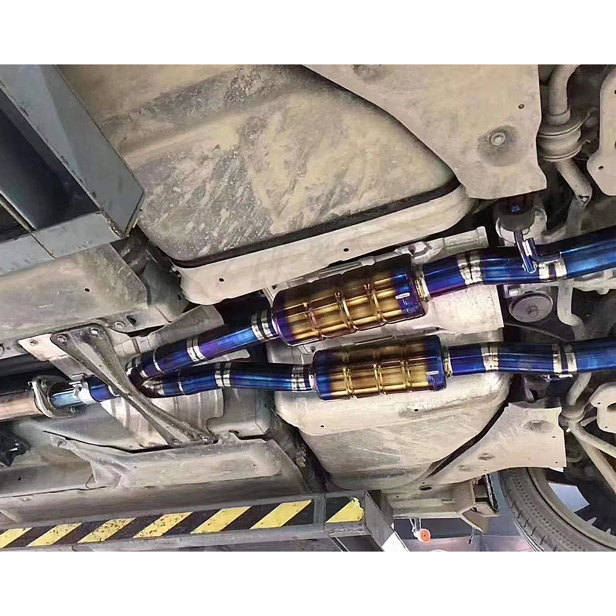 عادم أداء WRAX لسيارة إنفينيتي Q50 Q50L 2.0T من التيتانيوم مع اختيار الصمامات يدعم التخصيص