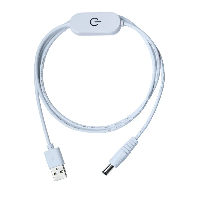 DC12V 5V 3A LED Touch Dimmer With Blue Light Dimming Memory Function For 5050 SMD COB LED Strip Advertising Light Extension Wire