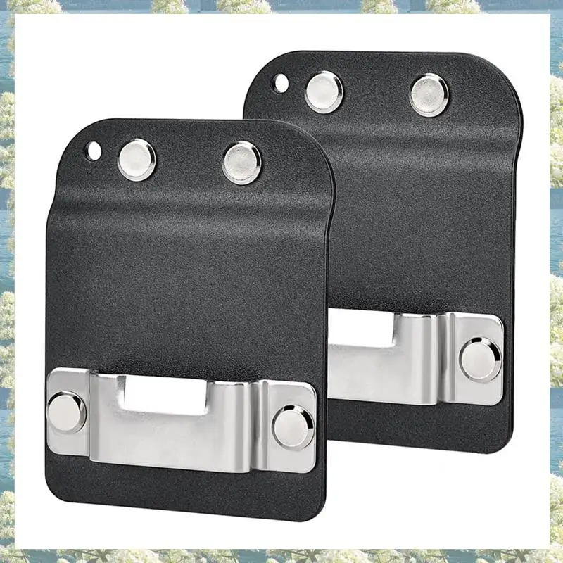 2 pacote coletor de fita, suporte de fita métrica para cinto, clipe de cinto de fita métrica de baixo perfil, cinto de ferramenta de até 2 polegadas, acessórios de fita