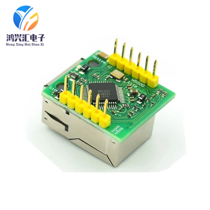 W5500 Módulo TCP/IP Módulo Ethernet Compatível com WIZ820IO Interface de Rede