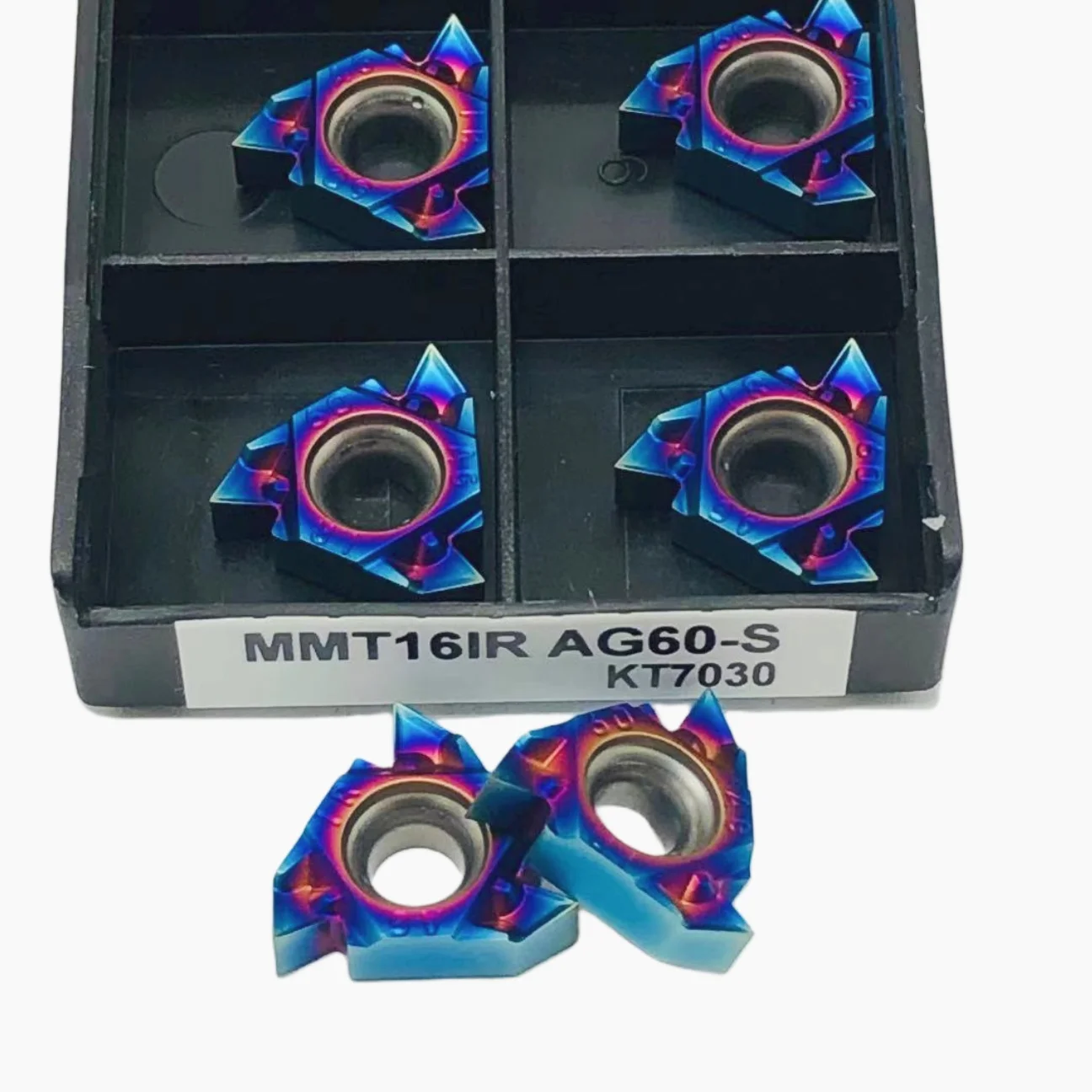 10 pces mmt16er AG60-SKT7030 mmt16ir AG60-S kt7030 nc cortador de lâmina