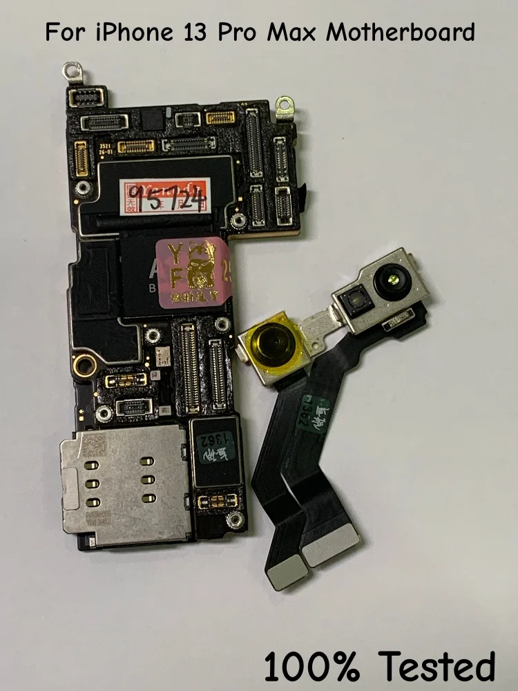 Unlocked For iPhone 13 pro max 13Pro Motherboard with/no Face ID Clean iCloud 13 mini Logic Board Support Update mainboard