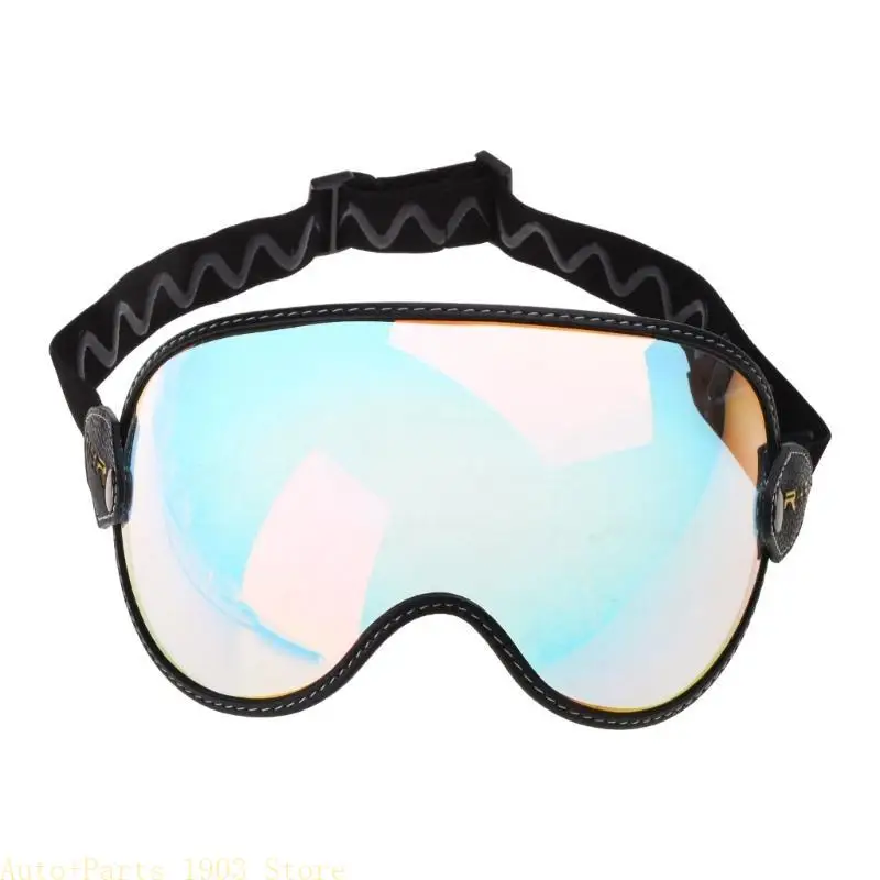 

E21C Universal Helmet Windproof Shield Lens Retro Helmet Visor with UV400 for Protect