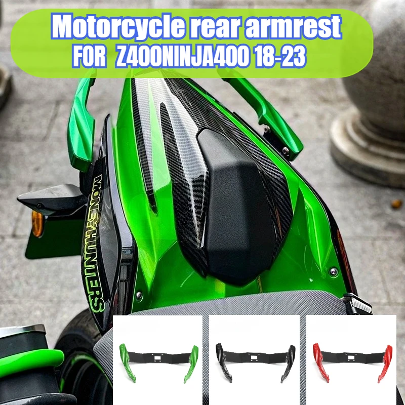 

Для KAWASAKI Z400 Ninja400 Ninja 400 2018-2023 аксессуары для мотоциклов утолщенная задняя пассажирская ручка с ЧПУ перил хвостовой кронштейн