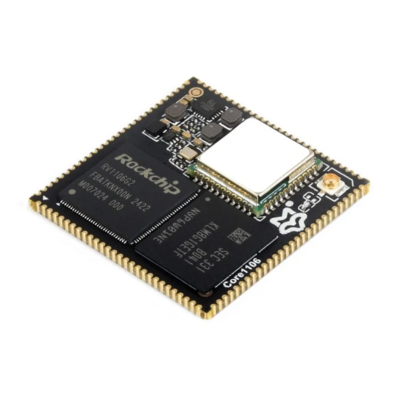 Luckfox Core1106 Development RV1106 Core Board 0.5TOPS الحسابي 8G EMMC المتكاملة ARM Cortex-A7/RISC-V MCU/NPU/ISP-X64A