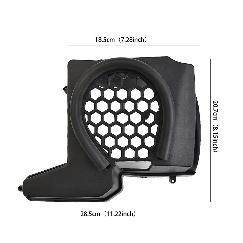 

Intake Filter Intake Grille Reliable Vent Cover Trim Accessories Black Intake Filter Hood Air Box High Quality