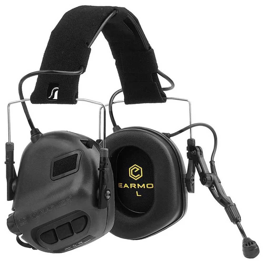 Imagem -03 - Earmor Anti-noise Tactical Headconjunto Aviação Comunicação Tiro M32 Mod4