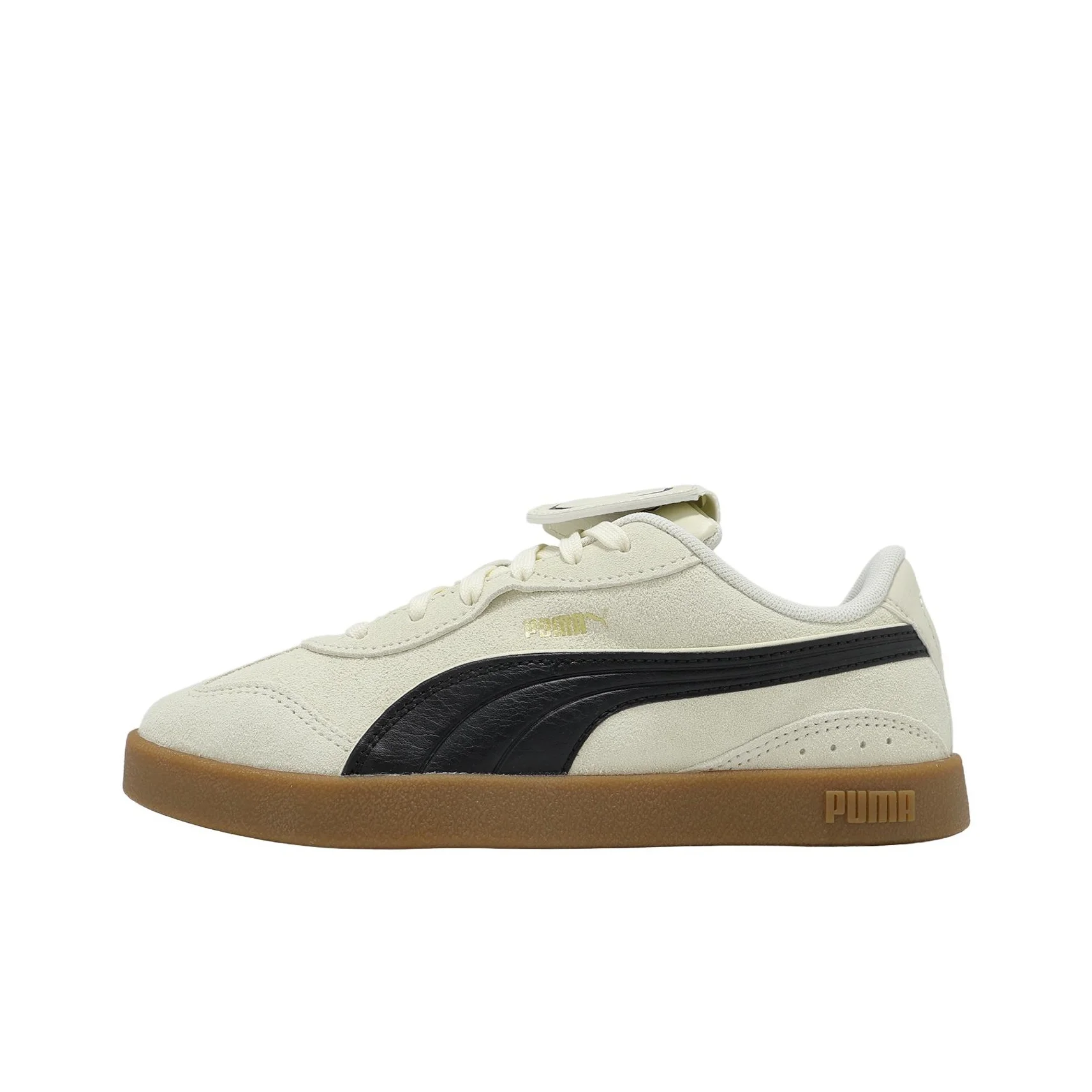 PUMA Club German Army Trainers Women's Ivory White 404477-01