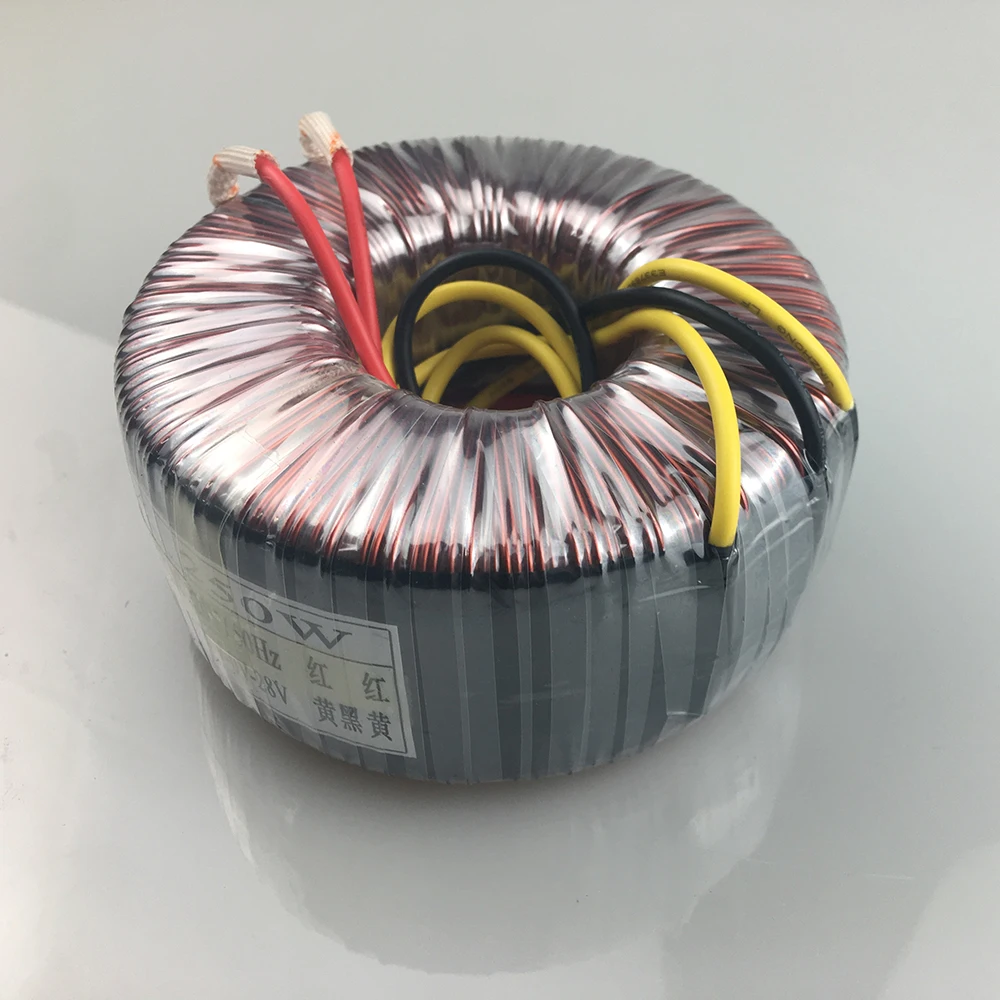 250W toroidal transformer 220V to dual 12V15V18V24V28V30V power amplifier transformer audio power supply can be customized