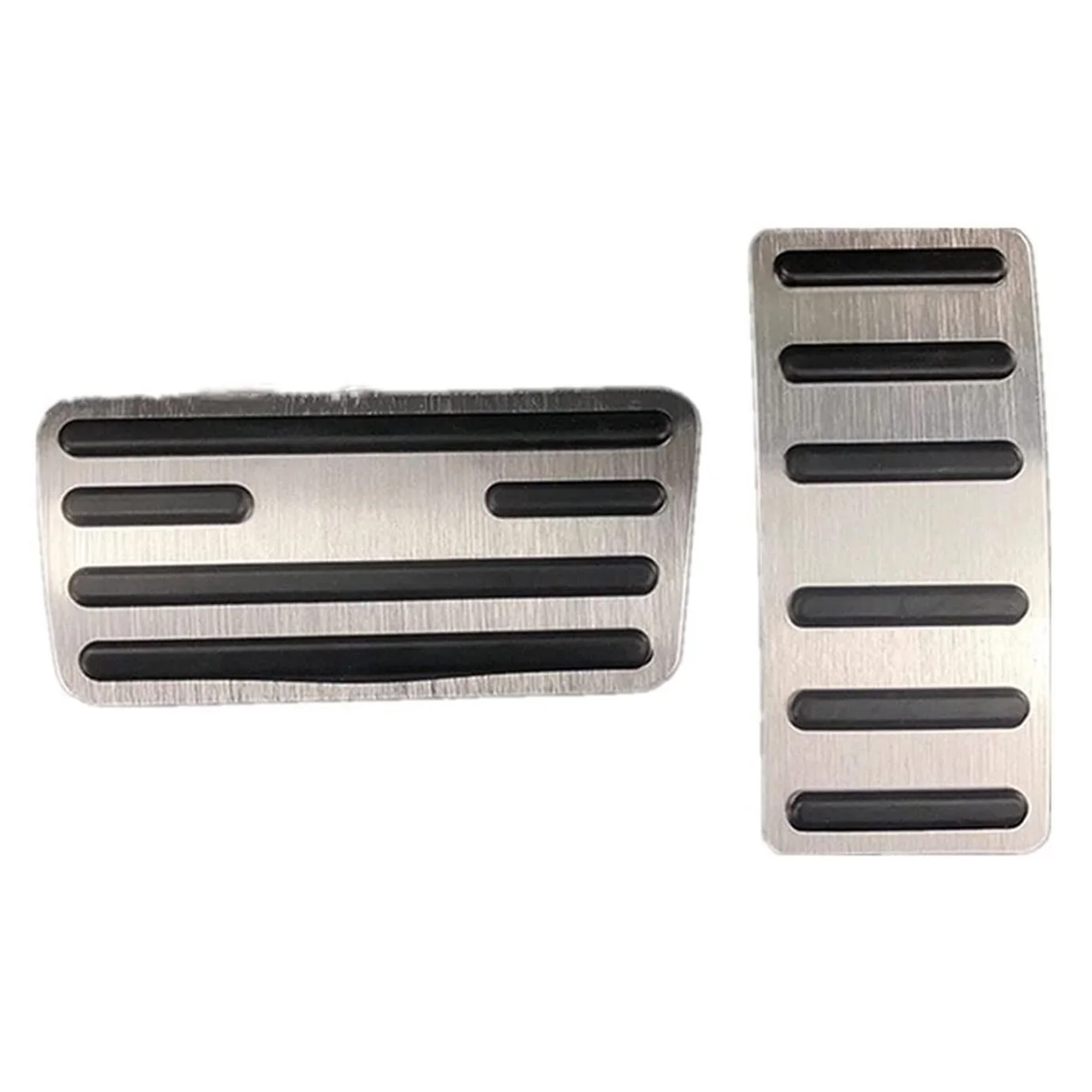 Eco-Friendly Aluminum Brake Accelerator Gas Pedal Cover For NISSAN NAVARA TERRA Xterra 2016+ Accessories, Anti Slip Foot Pedal P view 4