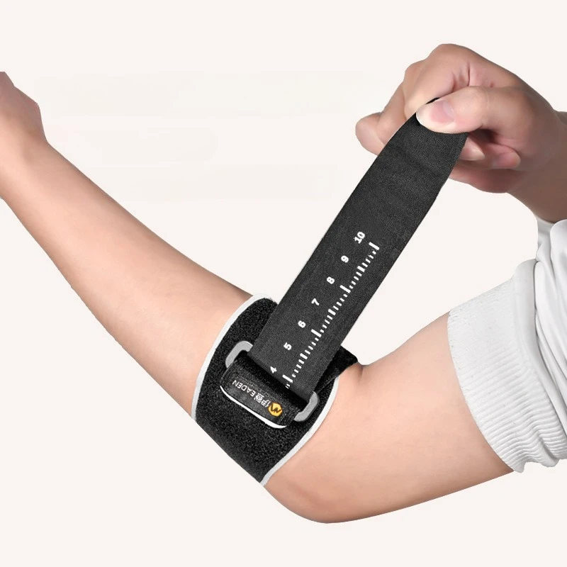 

Unisex Adjustable Sporty Elbow Pads Exercise Cloth Accessories Baseball Badminton Use Protective Gear Trainning Arm Fix Armour