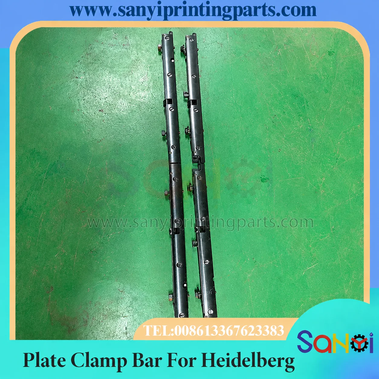 SM102 Plate Clamp Bar For Heidelberg Offset Press Spare Parts