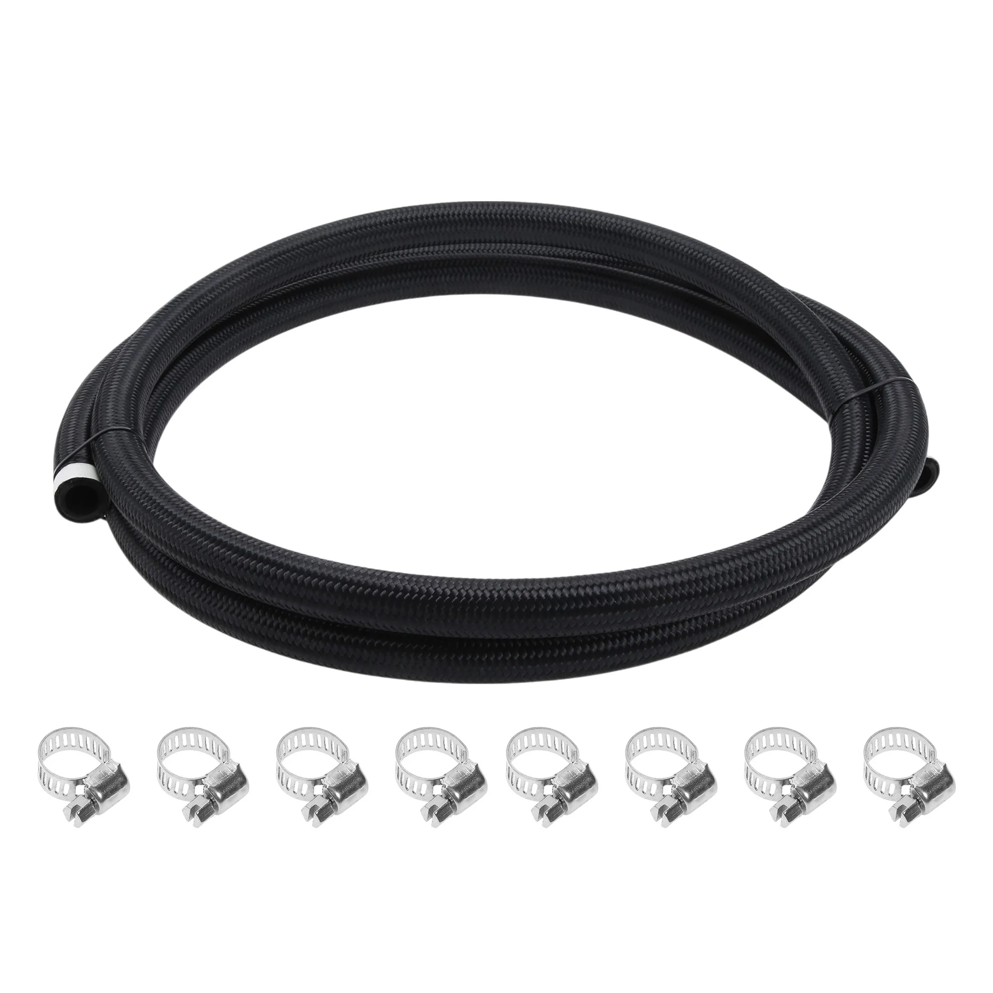 

Комплект топливопровода UXCELL 5/8 дюйма, шланг 12 футов, автомобильный топливный шланг с 8 зажимами, 16 мм (ID)