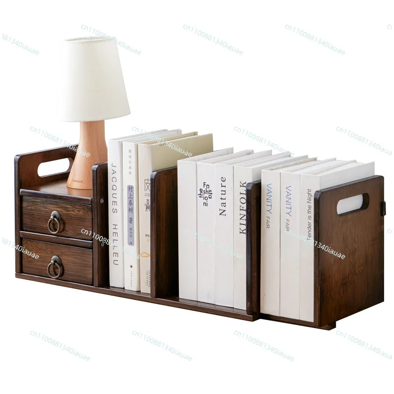 

Desktop Bookshelf Student Dormitory Desktop Bookshelf Shelf Multi-layer Simple and Simple Solid Wood