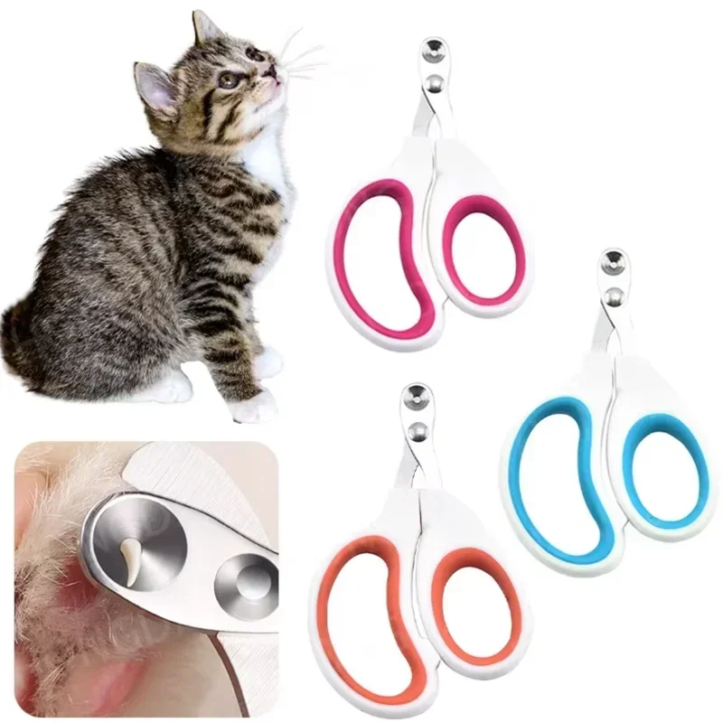 Professional Cat Nail Scissors Pet Dog Nail Clippers Toe Claw Trimmer Pet Grooming Supplies Products for Dogs Cat Accessories