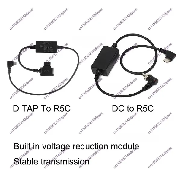 

Кабель питания D-TAP/DC-порт - USB Type-C для камеры R5C, внешний источник питания, PD 8K 60P