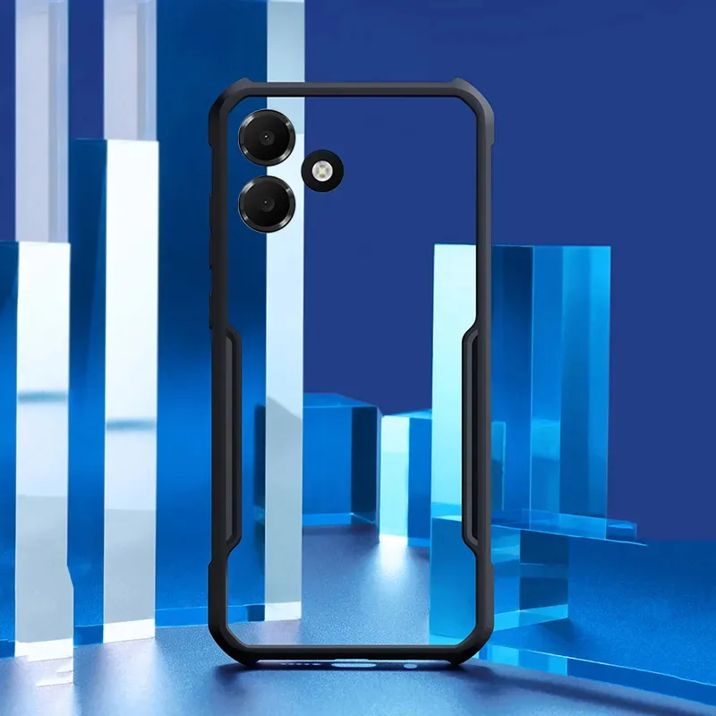 Skinlee Clear Case For OPPO A6C A6S Transparent Airbag Shockproof Hard Plastic Shell For OPPO A6C A6S A6X A6T Pro Phone Cover