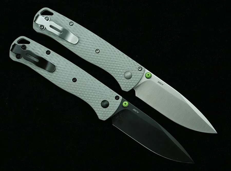 Blue hard box BM535 D2 Steel Folding Knife Mark 20CV Blade G10 Handle Outdoor Camping Survival Kitchen Multifunctional EDC Tools
