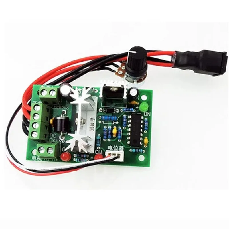 1~50Pcs CCM2 DC Motor Speed Controller 10V12V24V30V Forward and Reverse PWM DC Controller 120W